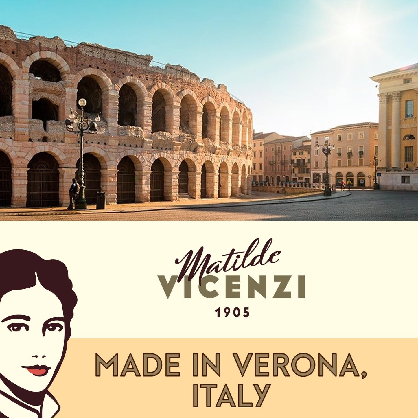 Matilde Vicenzi Millefoglie D'Italia Cookie Tin - Imported Assortment of Italian Butter Cookies & Crispy Tea/Coffee Pastries, Kosher Dairy, Gift Box for Father's Day - 13.76oz (390g)