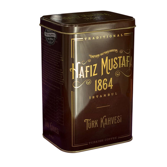 , Turkish Coffee, Finest Ground, Authentic, Milled and Medium Roasted Arabica Beans, Tray Gift Ideas for Birthday, Christmas